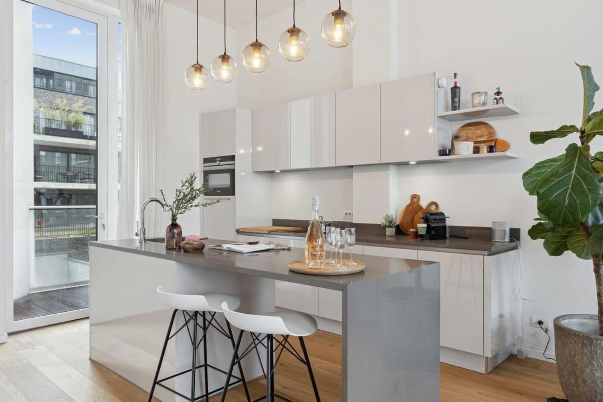 Bright Waterfront Apartment Antwerpia Zewnętrze zdjęcie